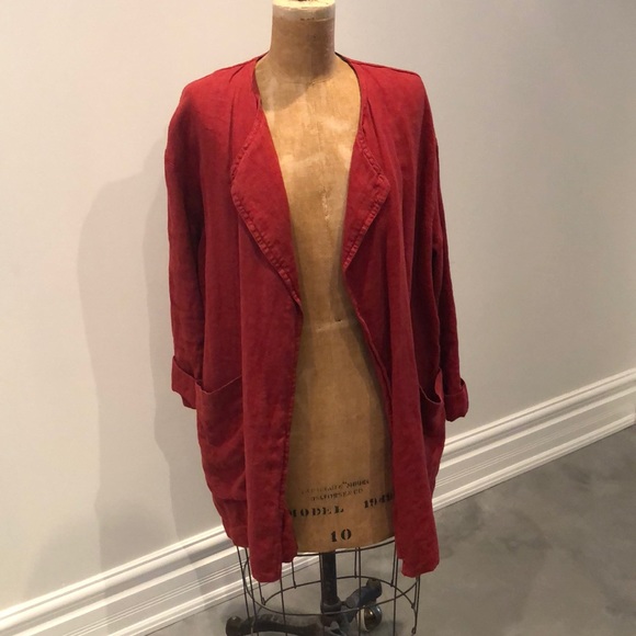 Linen jacket - Picture 1 of 4